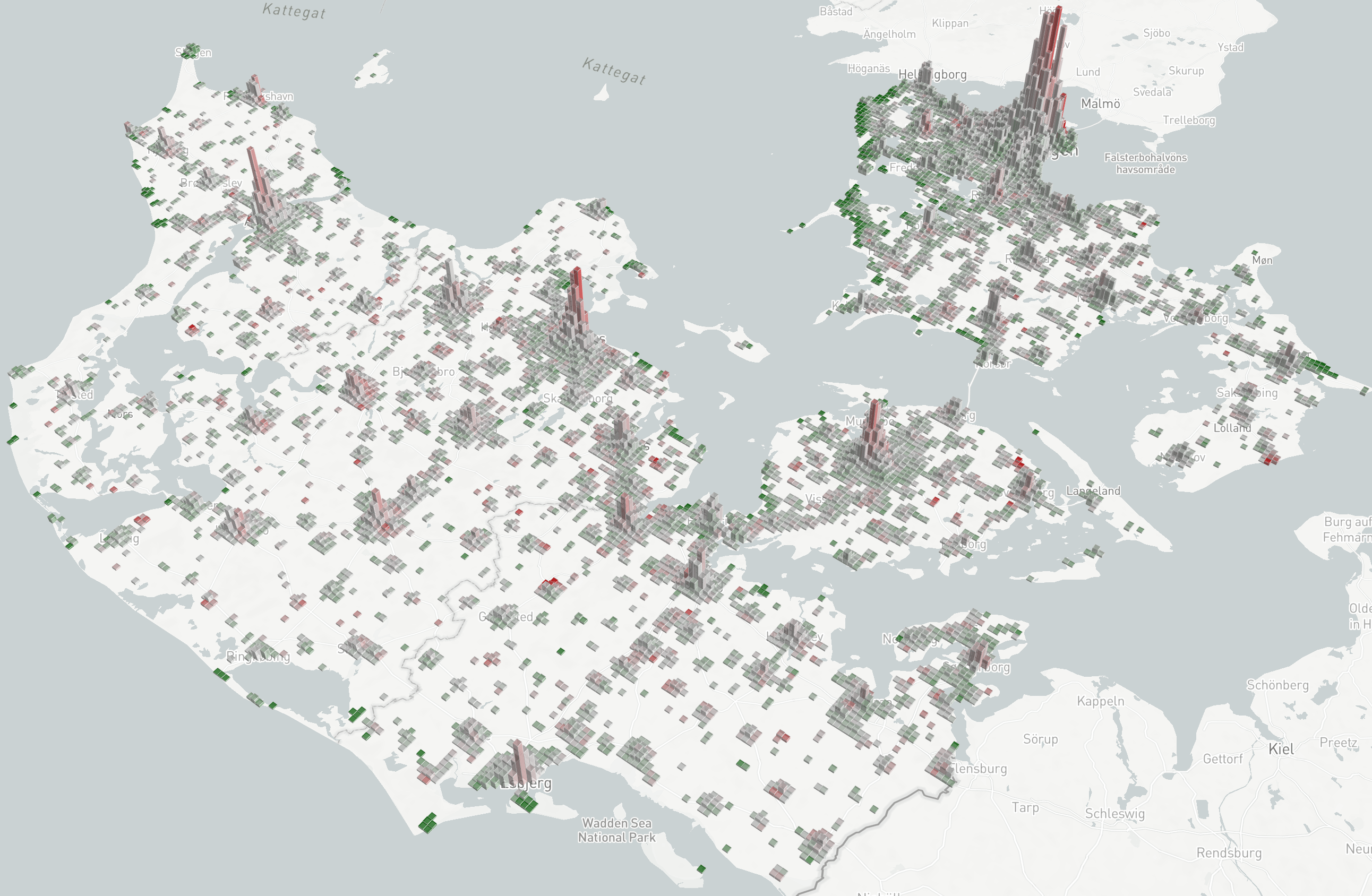 Population density COVID19 mobility
