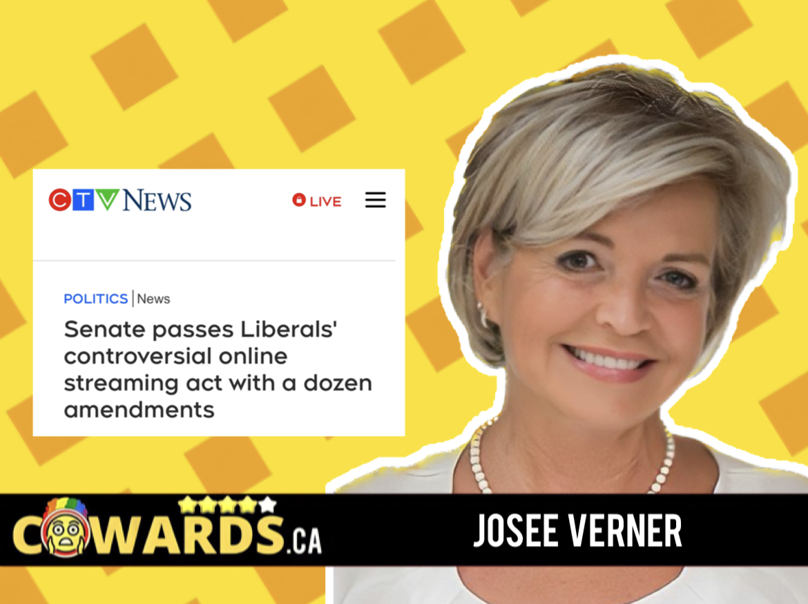 JOSÉE VERNER Cowards of Canada