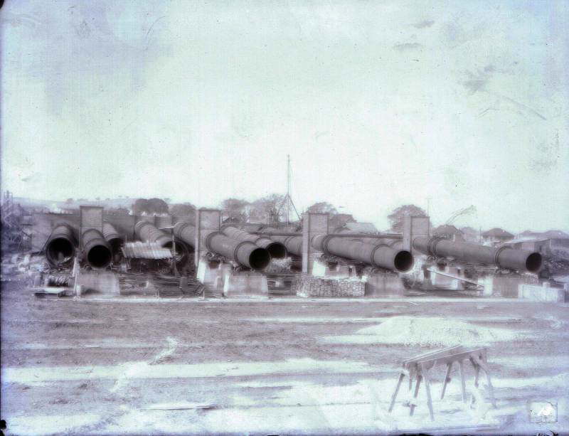 Construction of the Cowell Portland Cement Plant Cowell Historical