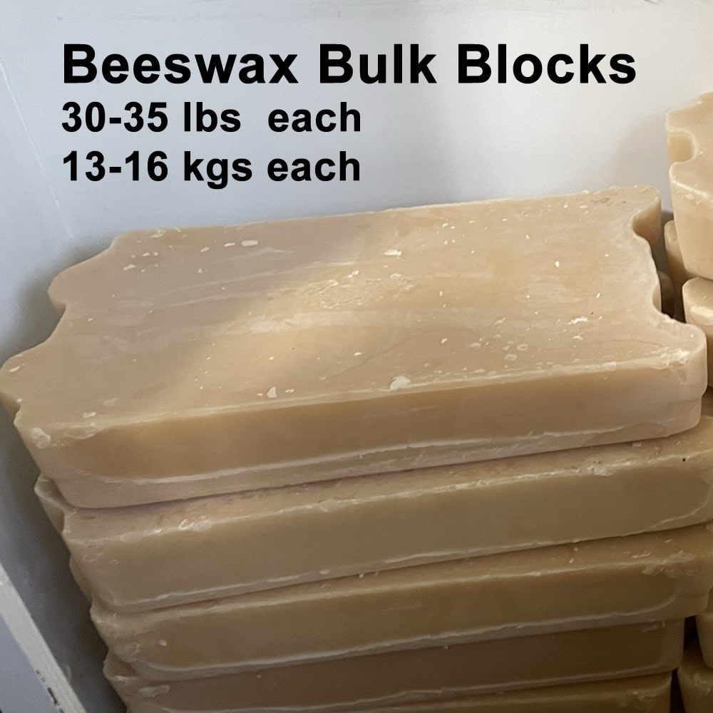 Beeswax Bulk for 11.50/lb Vancouver Island Cowichan Bee Supplies