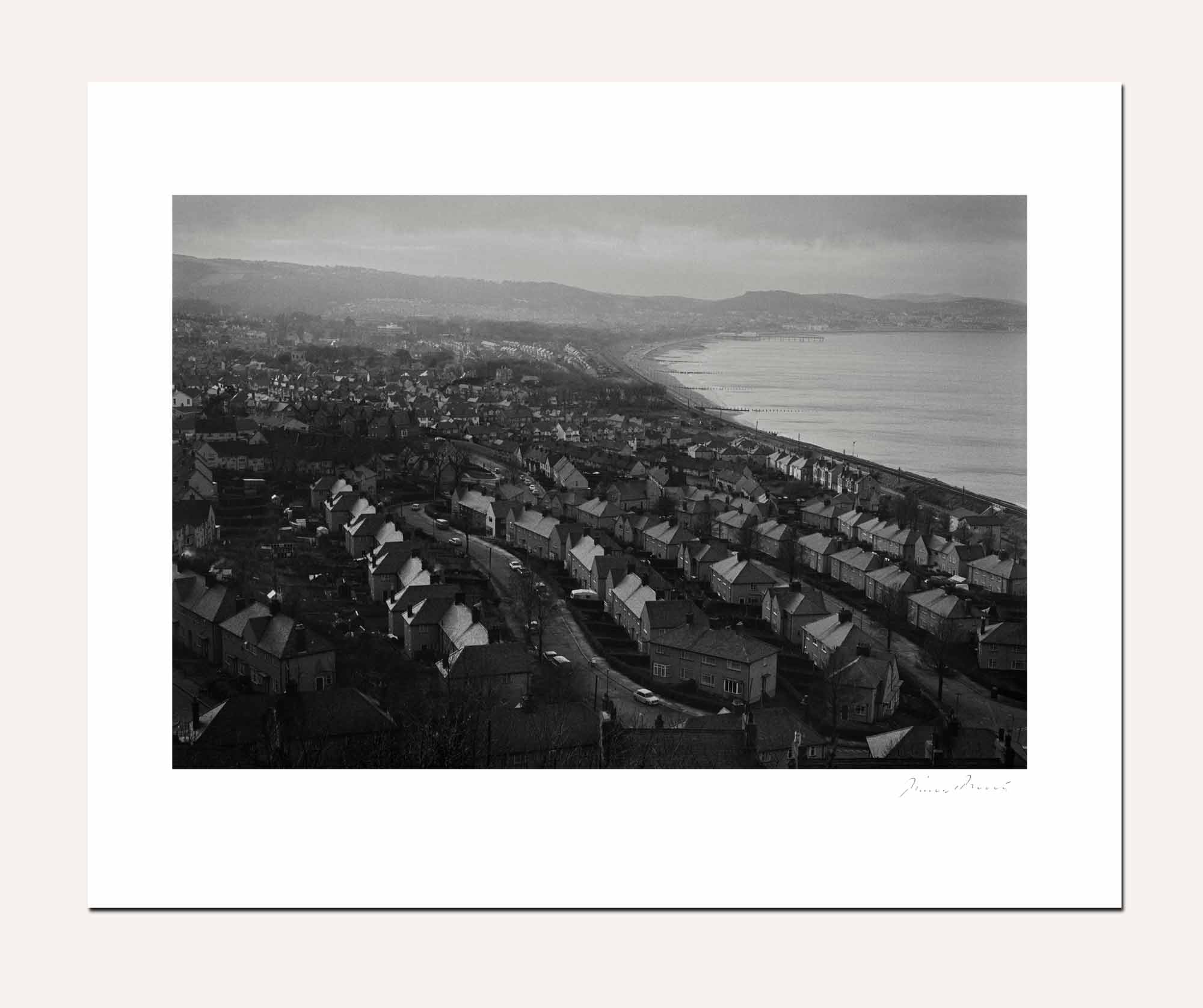 Print Old Colwyn Cow On The Roof Press