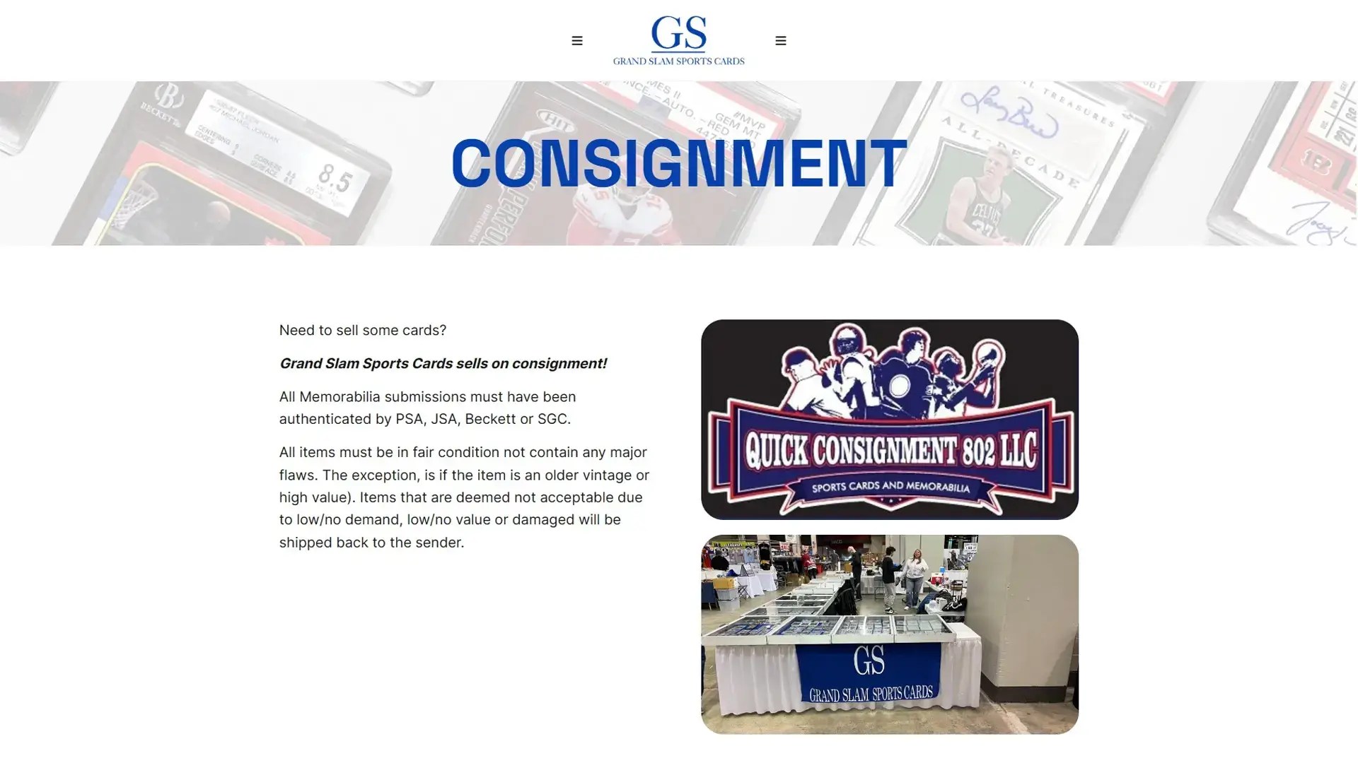 Grand Slam Sports Cards Cow Punch Sites