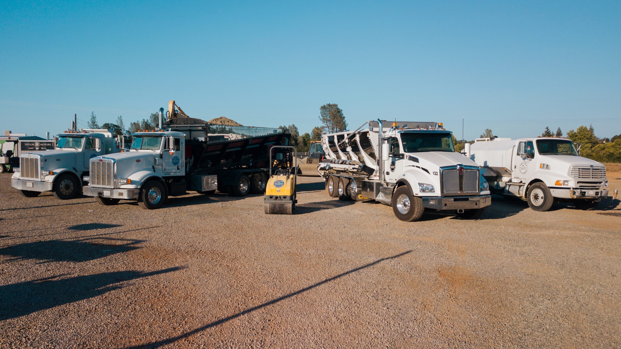 Slinger Trucks Cox and Cox Construction