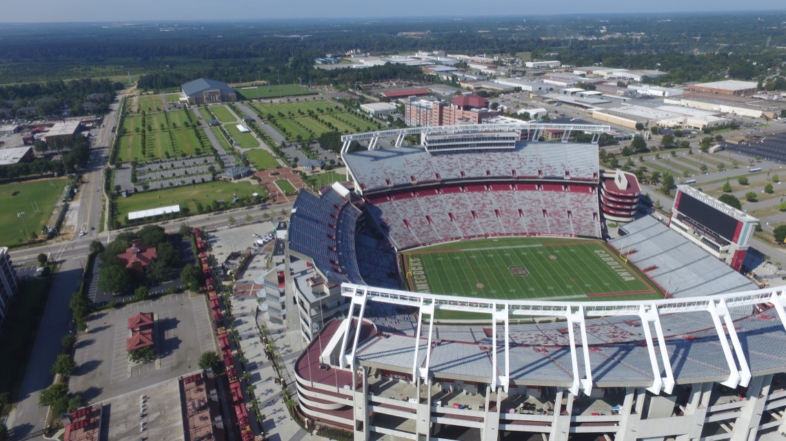 WilliamsBrice Stadium and Plaza Cox and Dinkins Engineers & Surveyors