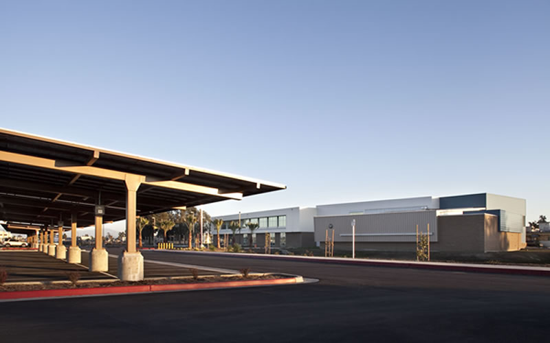 Cox Construction Co. Project Construction of Army Reserve Center in Los Alamitos Ca