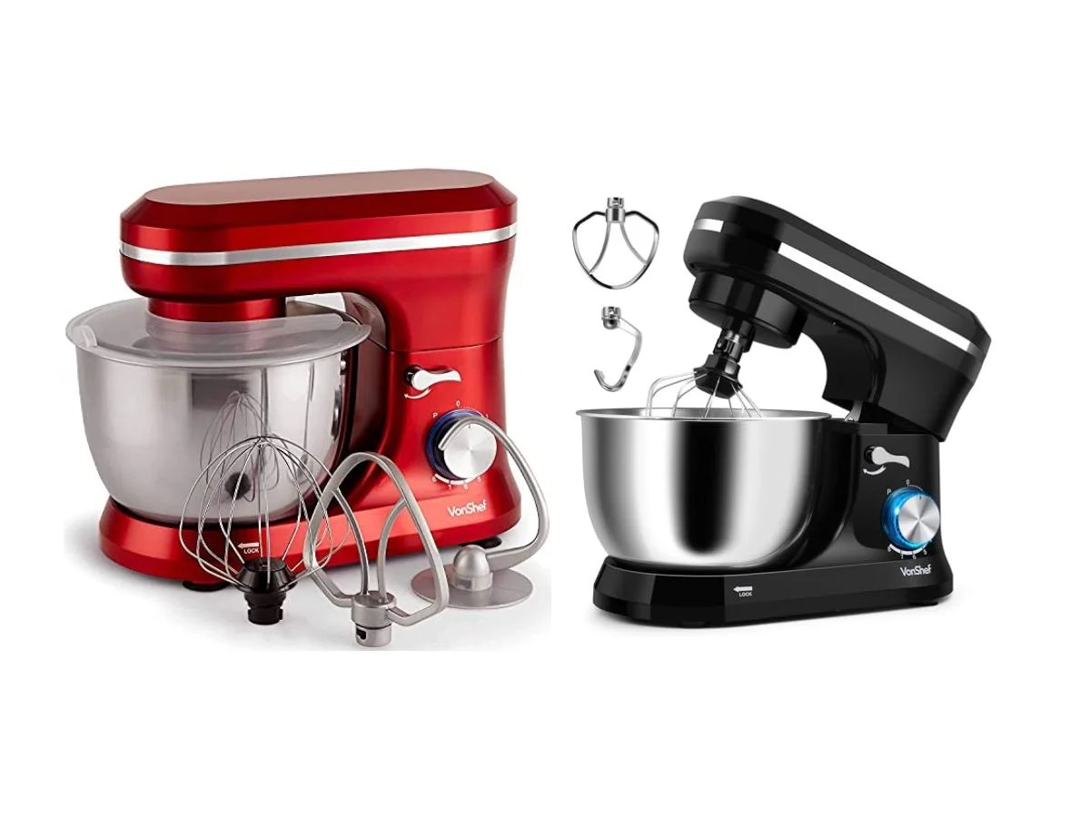 Vonshef Black vs Red Stand Mixer Reviews — CoxonsKitchen
