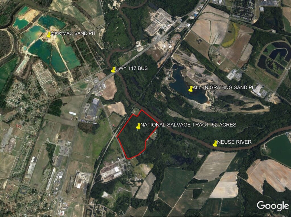 NATIONAL SALVAGE TRACT +/ 52 ACRES FOR SALE Cox Properties Land