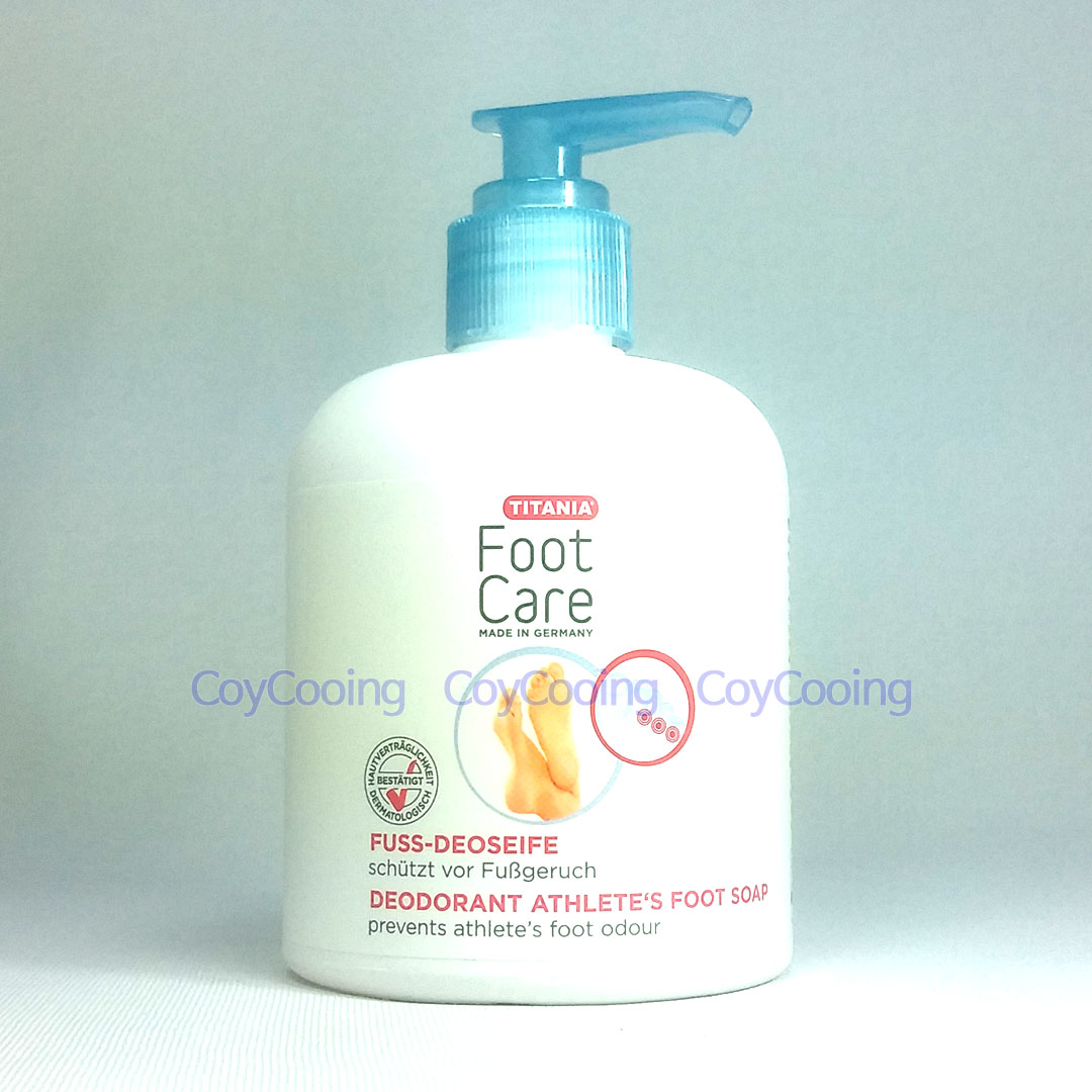 TITANIA Foot Care 300ml Athlete's Foot Deodorant Soap CoyCooing
