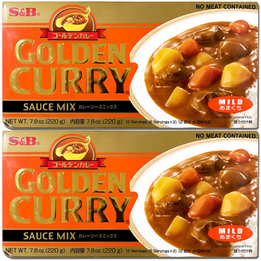 S&B Golden Curry Sauce Mix Mild 220g (12 Servings) CoyCooing