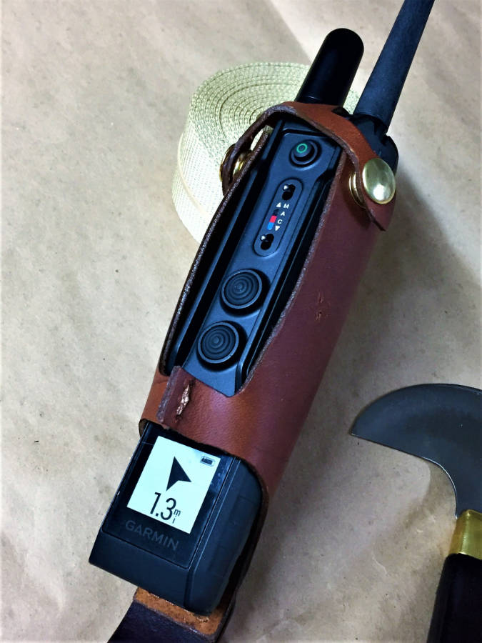 Garmin Pro 550 Plus Leather Holster - Coyote Company Leather