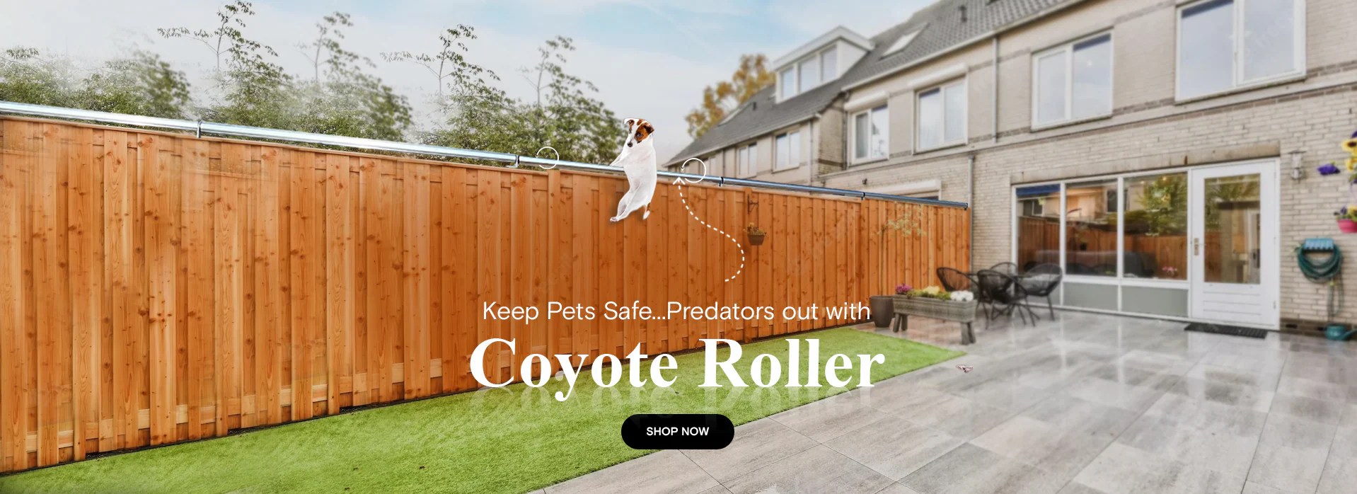 Keep Pets in and Predators Out. 1 Nonlethal Pet Protection System!