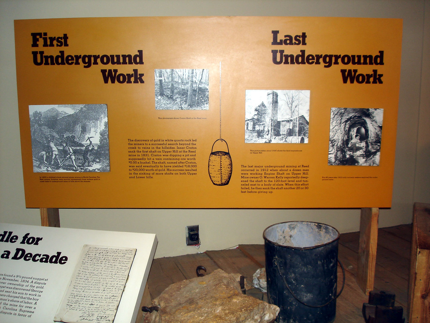 Reed Gold Mine Pictures North Carolina