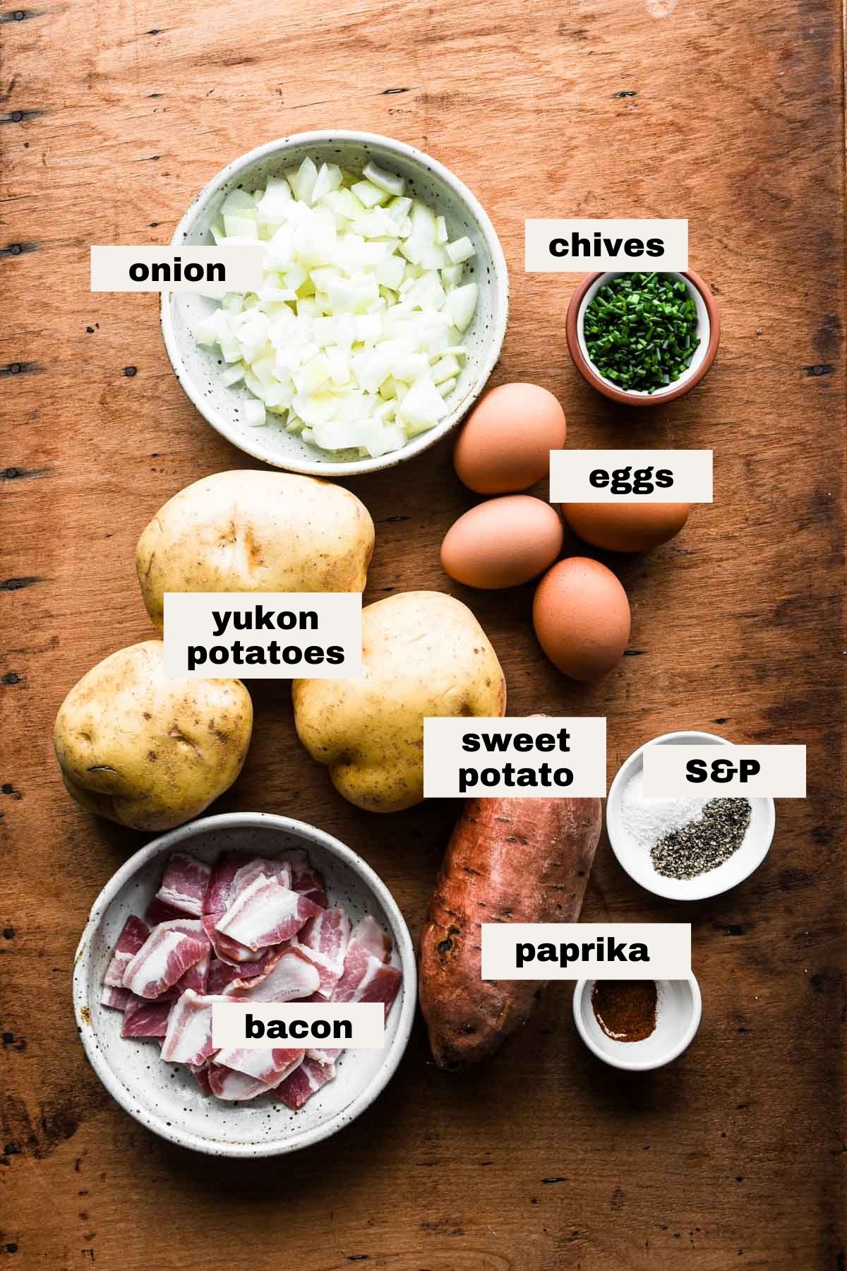 Potato, Egg and Bacon Breakfast Skillet Cozy Cravings