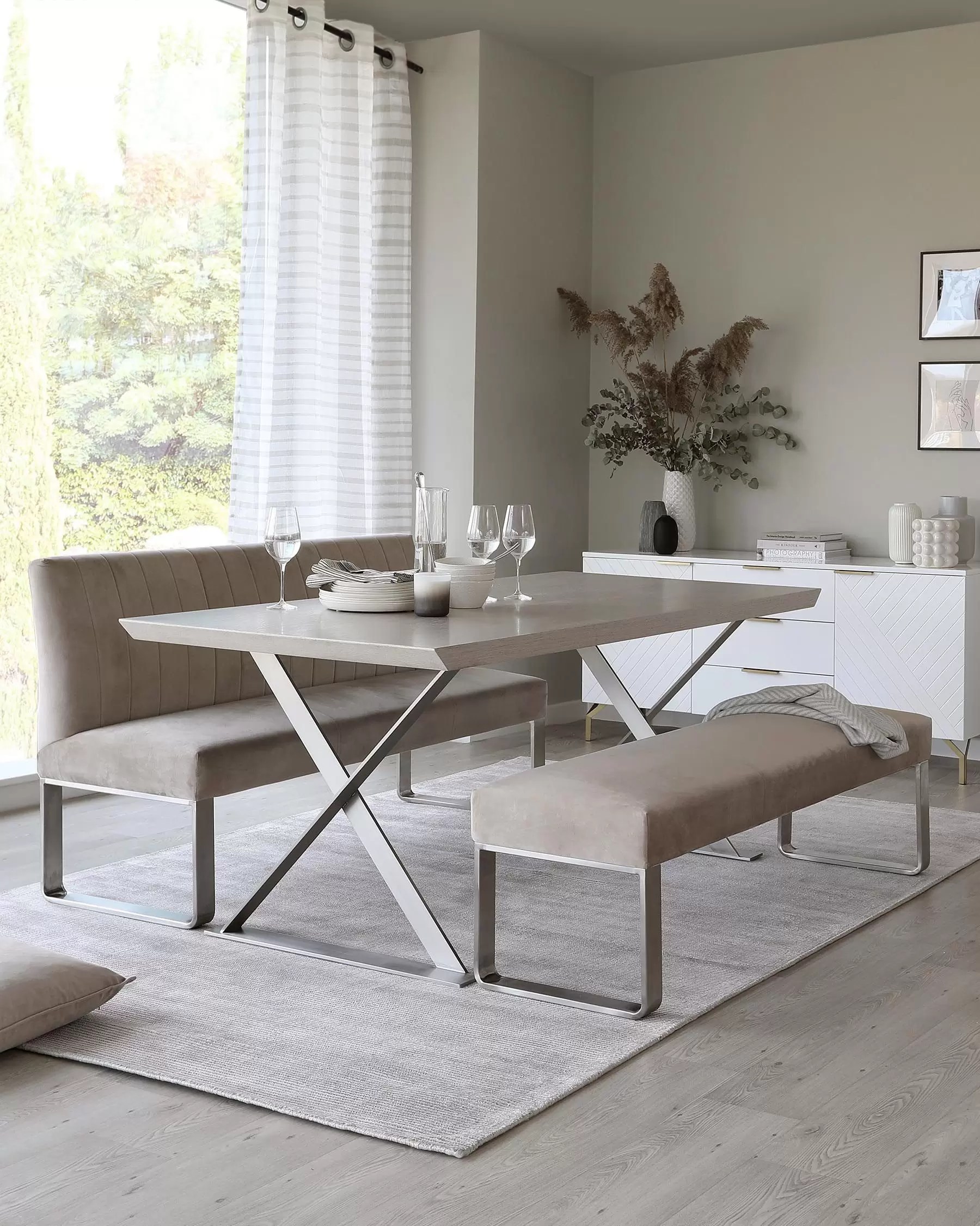 Modern Dining Table with Bench Which Bench Fits Your Dining Table?