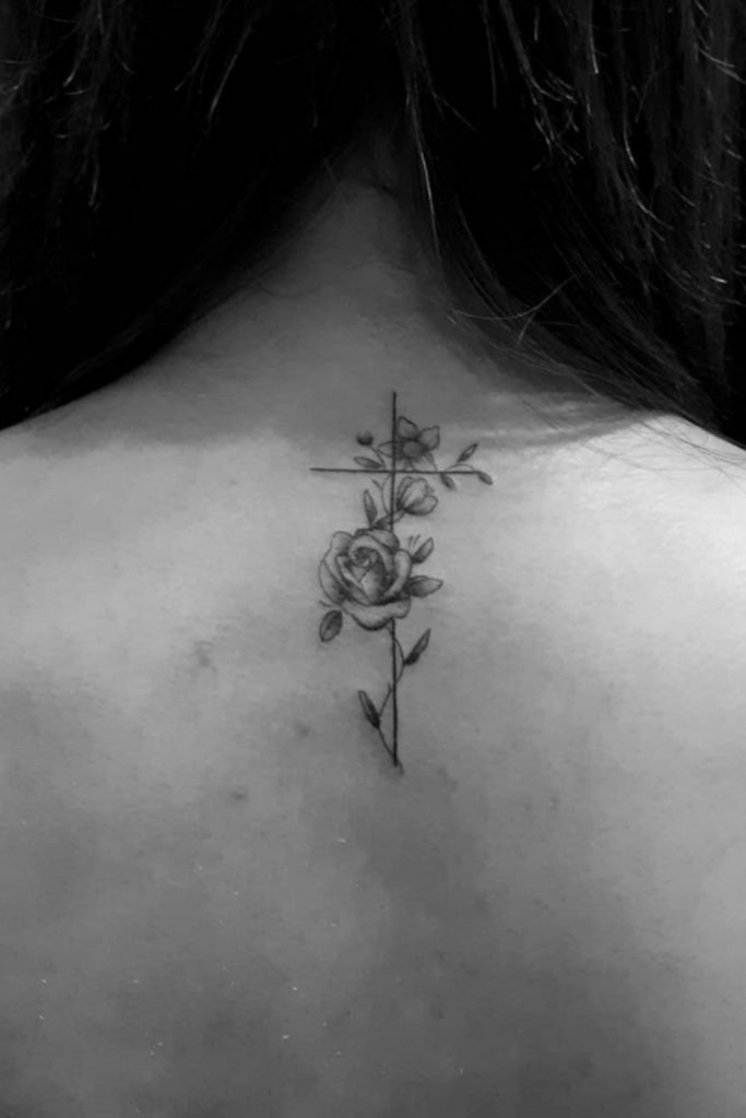 Awesome Small Cross Tattoo Ideas for Women to Try 2021 Page 5 of 5