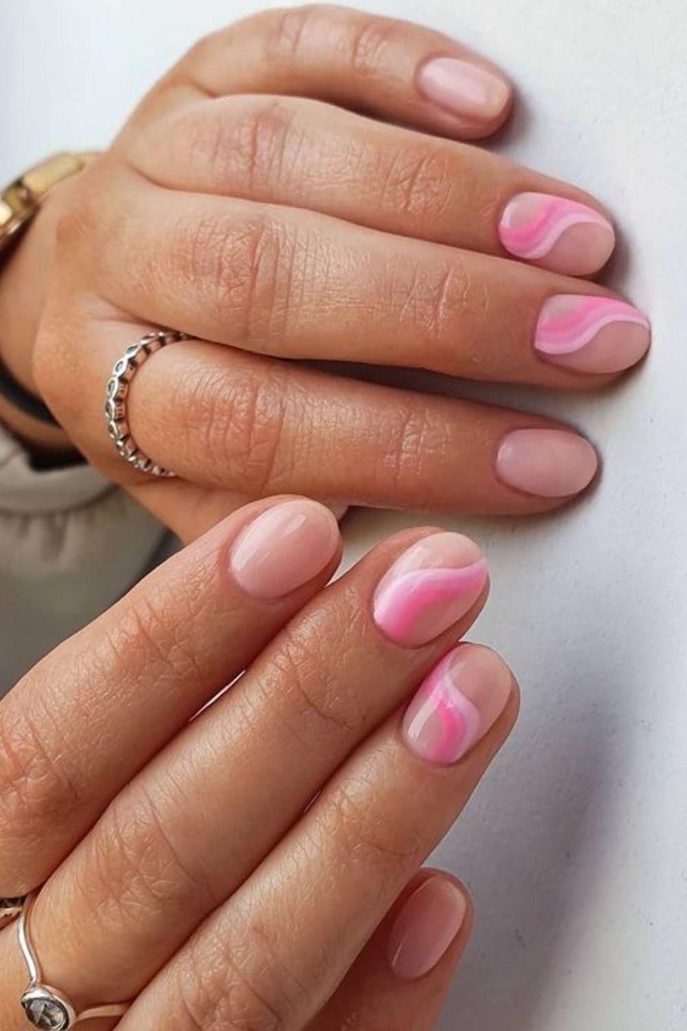 40+ Trendy pastel swirl nails for your chic summer 2021 Page 5 of 5