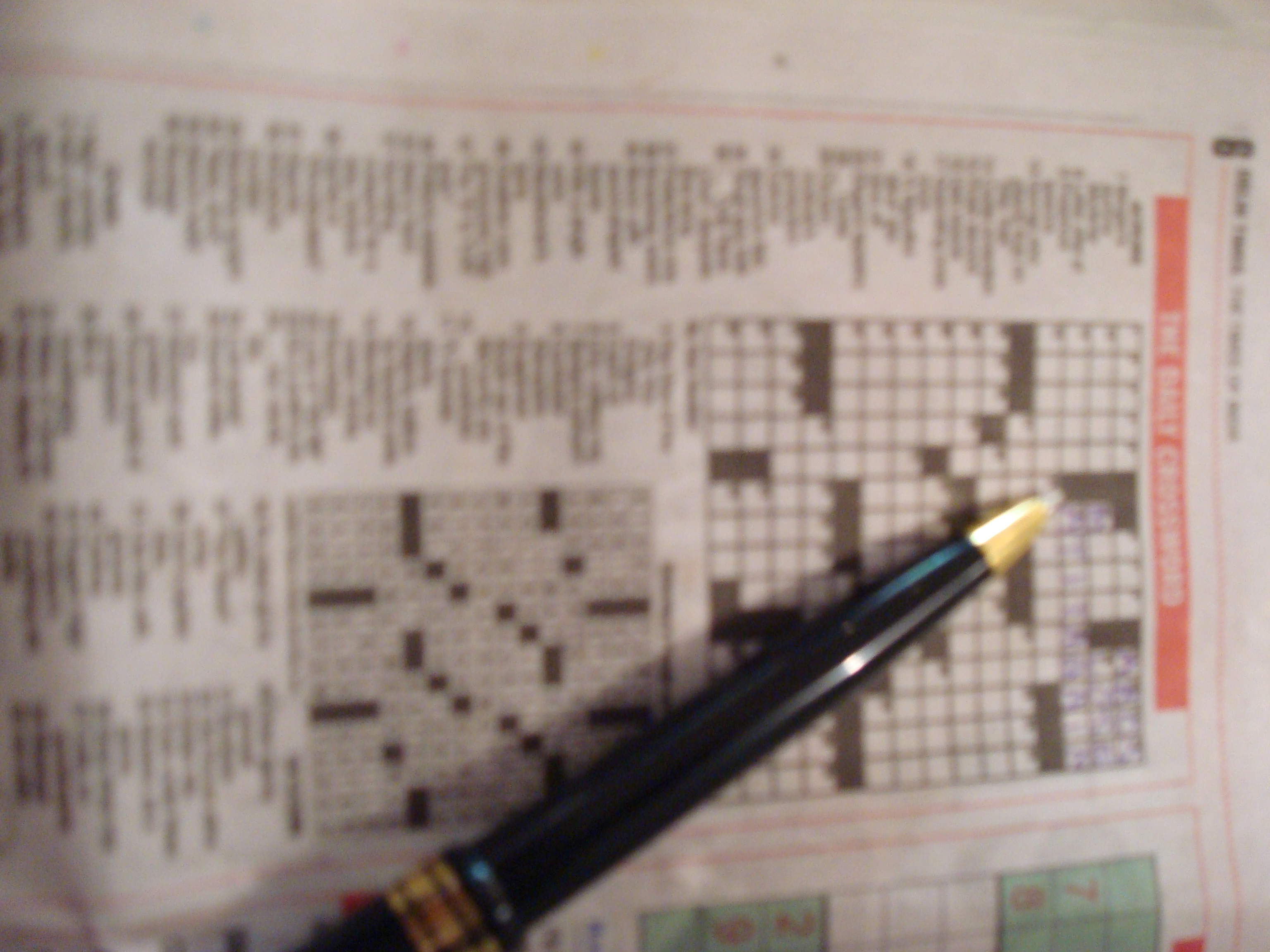 crossword puzzle Cozy Marshmallow