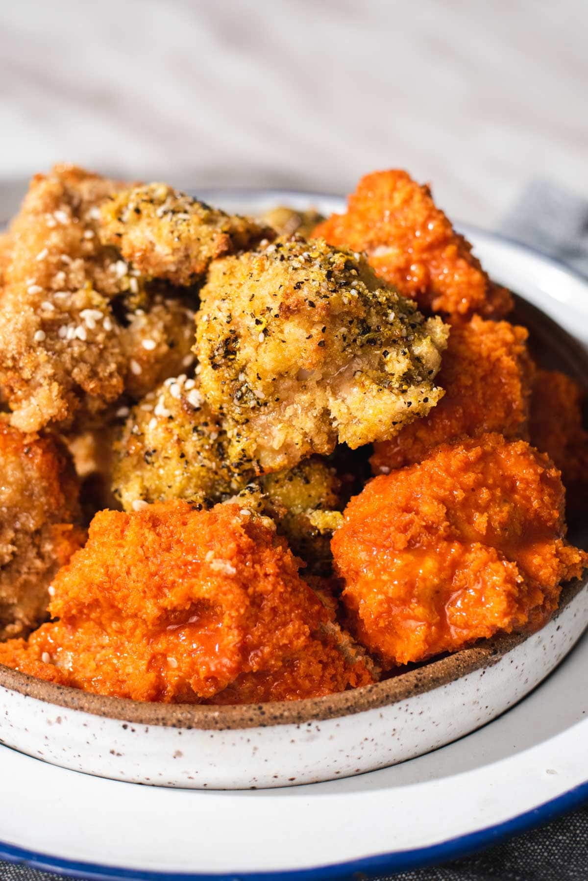 Cauliflower Wings (Air Fryer or Baked) Delicious Healthy Meals