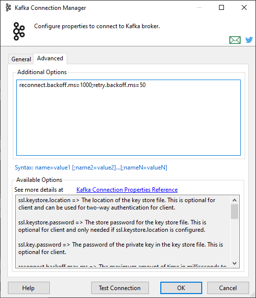 Kafka Connection COZYROC