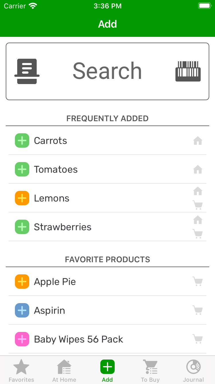 Free food expiry tracking fridge and pantry manager app, grocery shopping list • CozZo Food