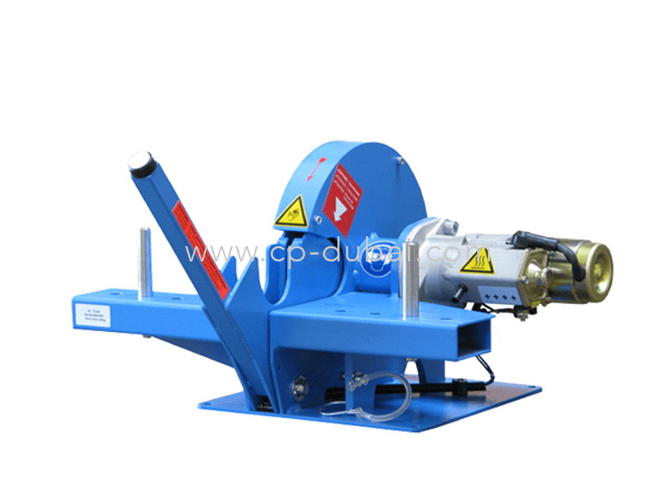 Uniflex® Hose Cutting Machine EM3 DC Supplier Centre Point Hydraulic