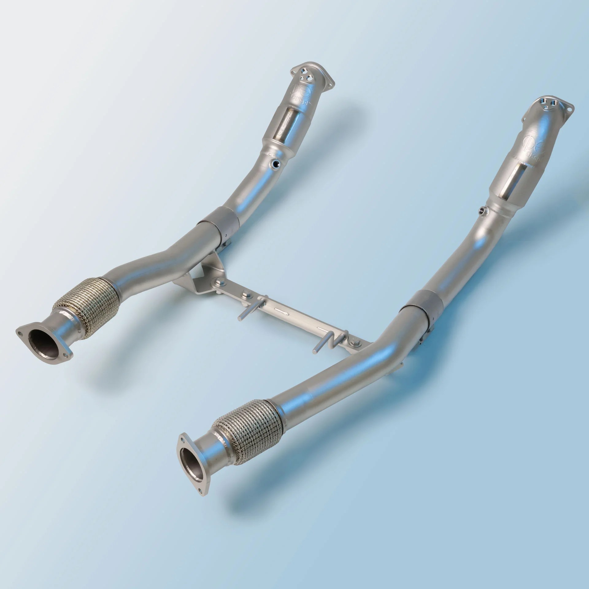 cp-e® QKspl™ Ford Bronco Raptor ('22+) Cast Bellmouth Downpipes