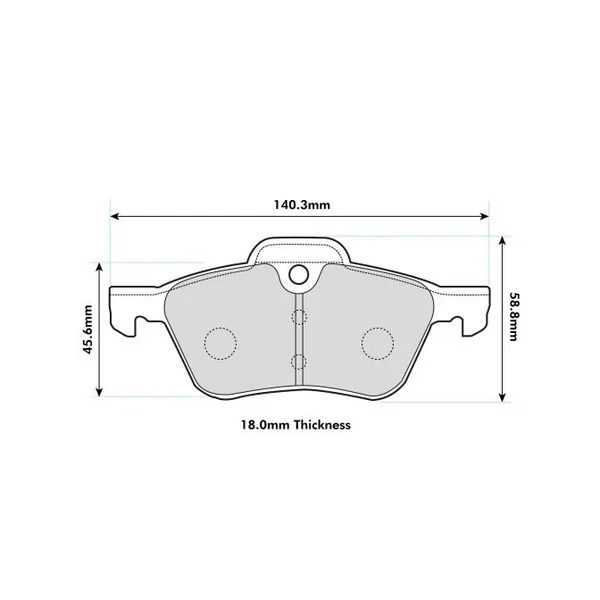 PBS Pro Race Front Brake Pads Mini Cooper S R53