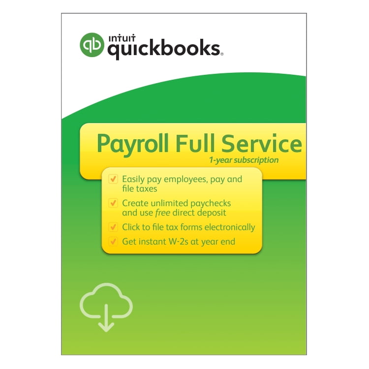 Intuit QuickBooks Full Service Payroll Plan