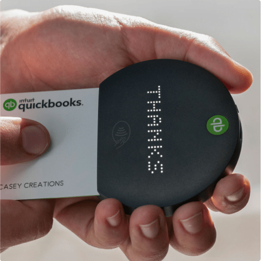 QuickBooks Power Stand works only with GoPayments credit card reader