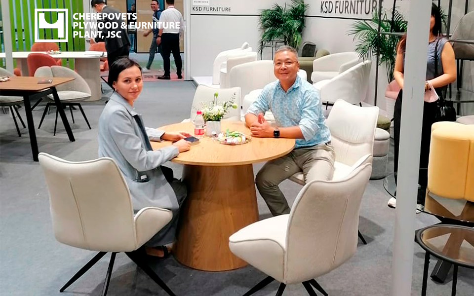 CPFP亮相2023中國國際家具展! Cherepovets plywood and furniture plant, JSC, China