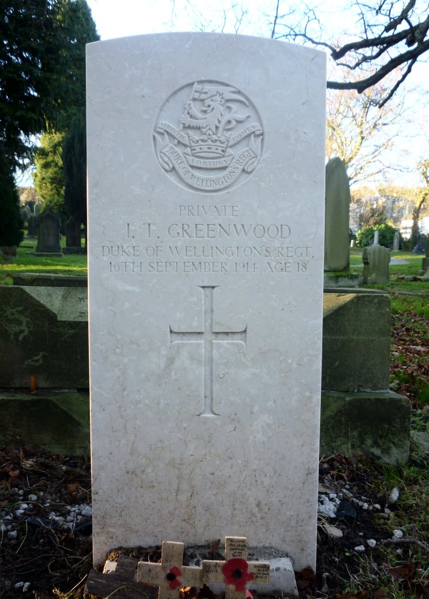 Ivor Tempest GREENWOOD Soldier Record Craven's Part in The Great War