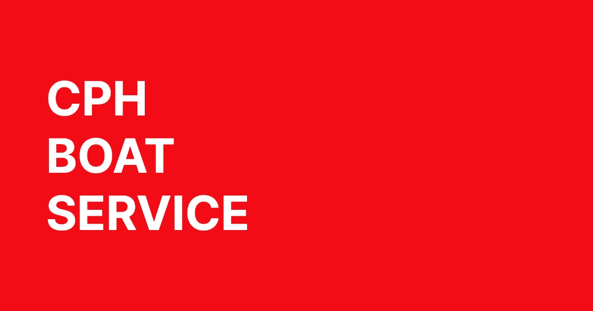 Yamaha Marine Servicecenter — CPH Boat Service ApS