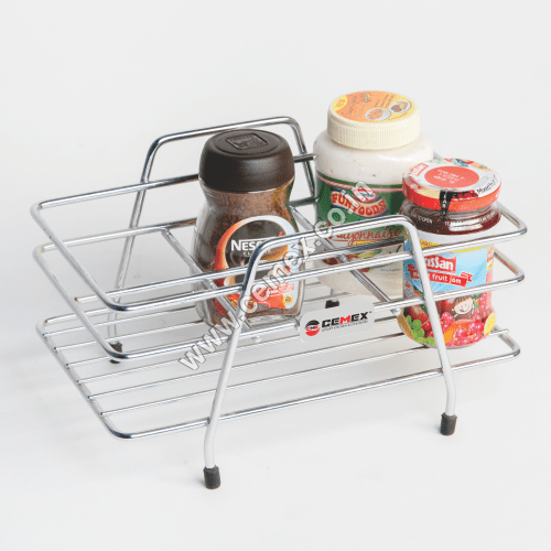 Stainless Steel Kitchen Spice Rack at Best Price in Delhi Sohail