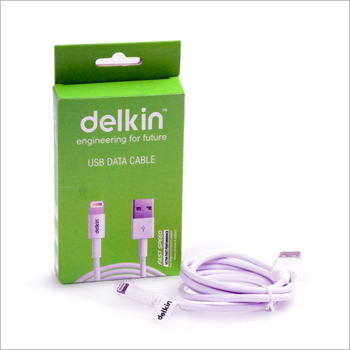 White Fast Speed Usb Data Cable at Best Price in Delhi Delkin India