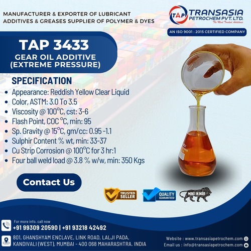 Gear Oil Additive Application Industrial at Best Price in Mumbai