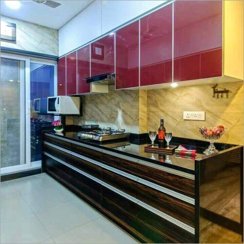 Geoff House Modular Kitchen Design Kolkata Photos Rubber Wood