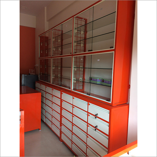 Closed Shelf Medical Store Display Racks at Best Price in Mira