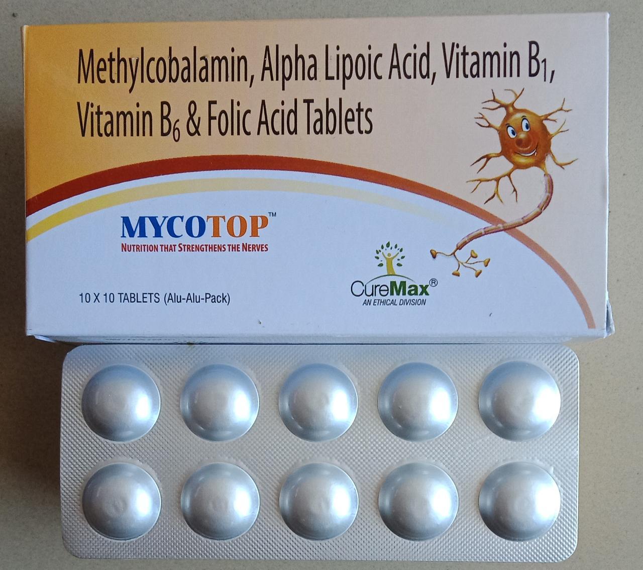 Methylcobalamin 1500 mcg,Alpha Lipoic Acid 100 mg,Folic Acid 1.5 mg