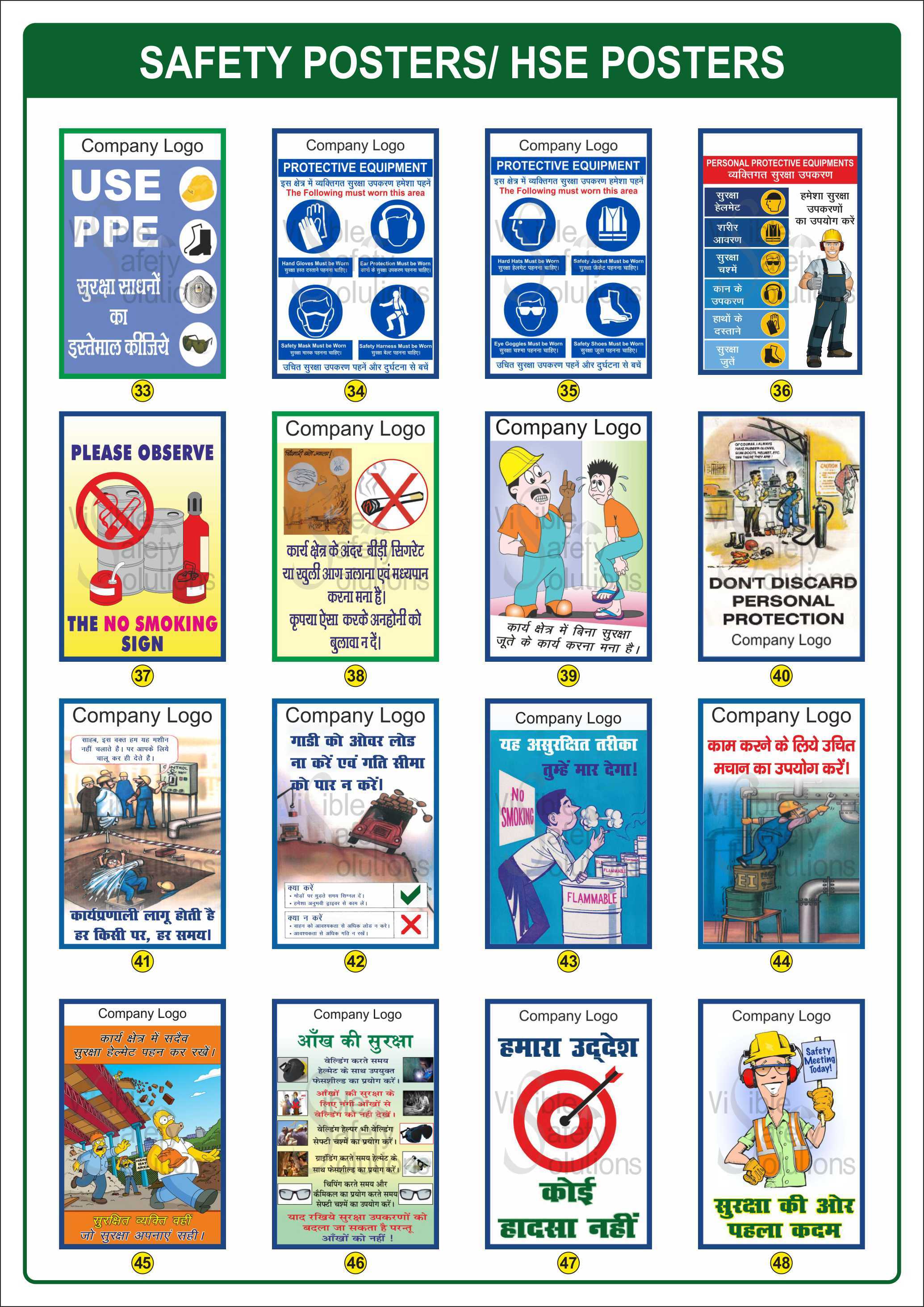 Industrial Safety Posters at Best Prices, Manufacturer & Supplier in Delhi