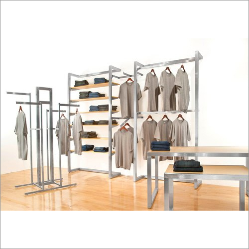 Garment Hanging Display Racks at Best Price in New Delhi Guruji