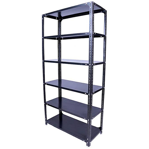 Powder Coated Slotted Angle Steel Racks at Best Price in New Delhi