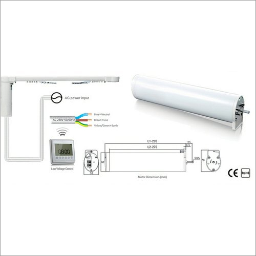 Automatic Motorized Curtain Automation System Usage Home at Best Price