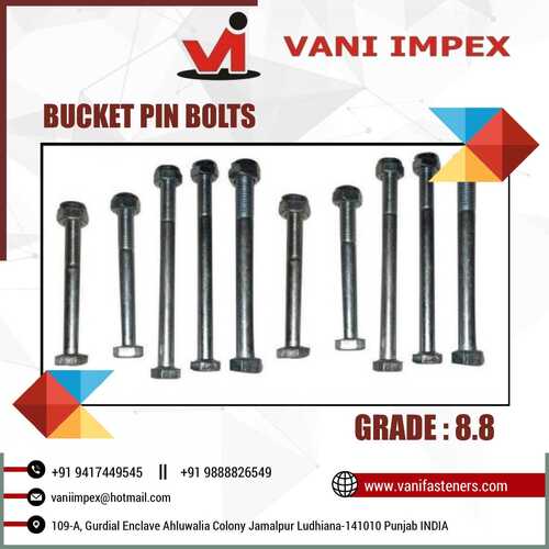 Bucket Pin Bolt Latest Price, Bucket Pin Bolt Manufacturer in Ludhiana