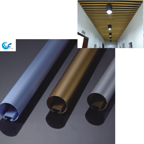 Round Tube Baffle Ceiling System Round Tube Baffle Ceiling System