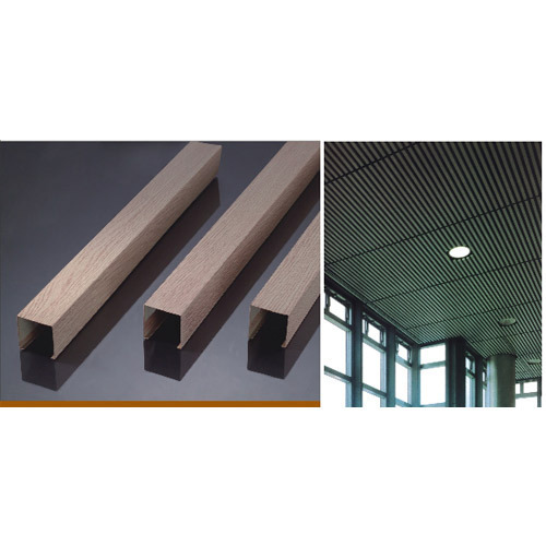 Square Tube Baffle Ceiling System Square Tube Baffle Ceiling System