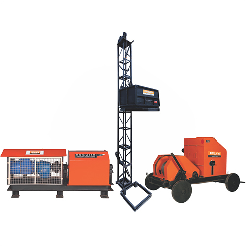 Orange Material Wire Rope Hoist at Best Price in Vadodara Esquire