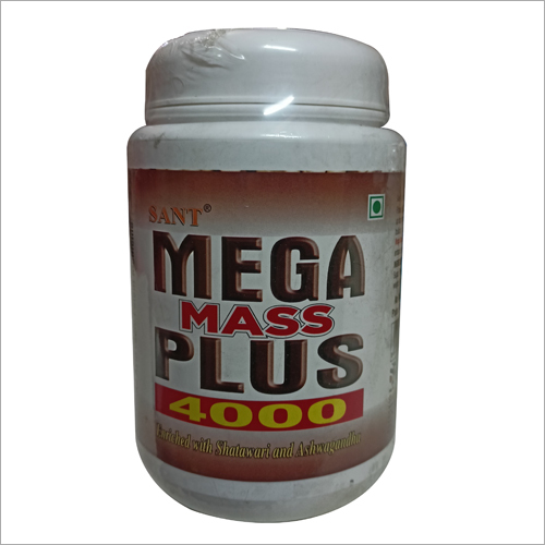 4000 Mega Mass Plus Powder Shelf Life 18 Months at Best Price in