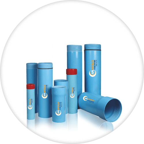 Blue Apl Apollo Upvc Ribbed Screen (rms) Pipes at Best Price in Noida