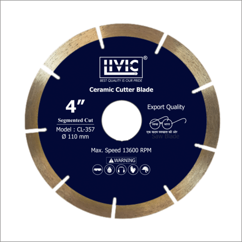 CERAMIC CUTTER BLADE SEGMENTED CUT Manufacturer, Supplier in Ahmedabad