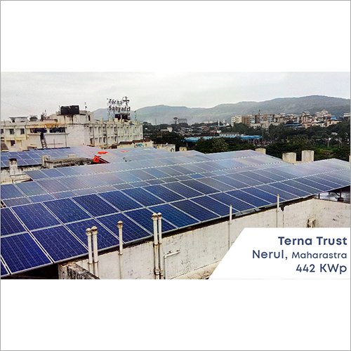 Polycrystalline Silicon 442 Kwp On Grid Solar Rooftop System at Best